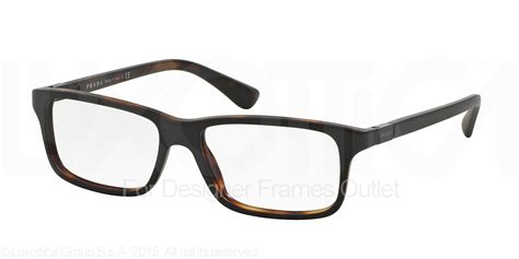 Prada PR 06SV UBH1O1 Glasses Black 